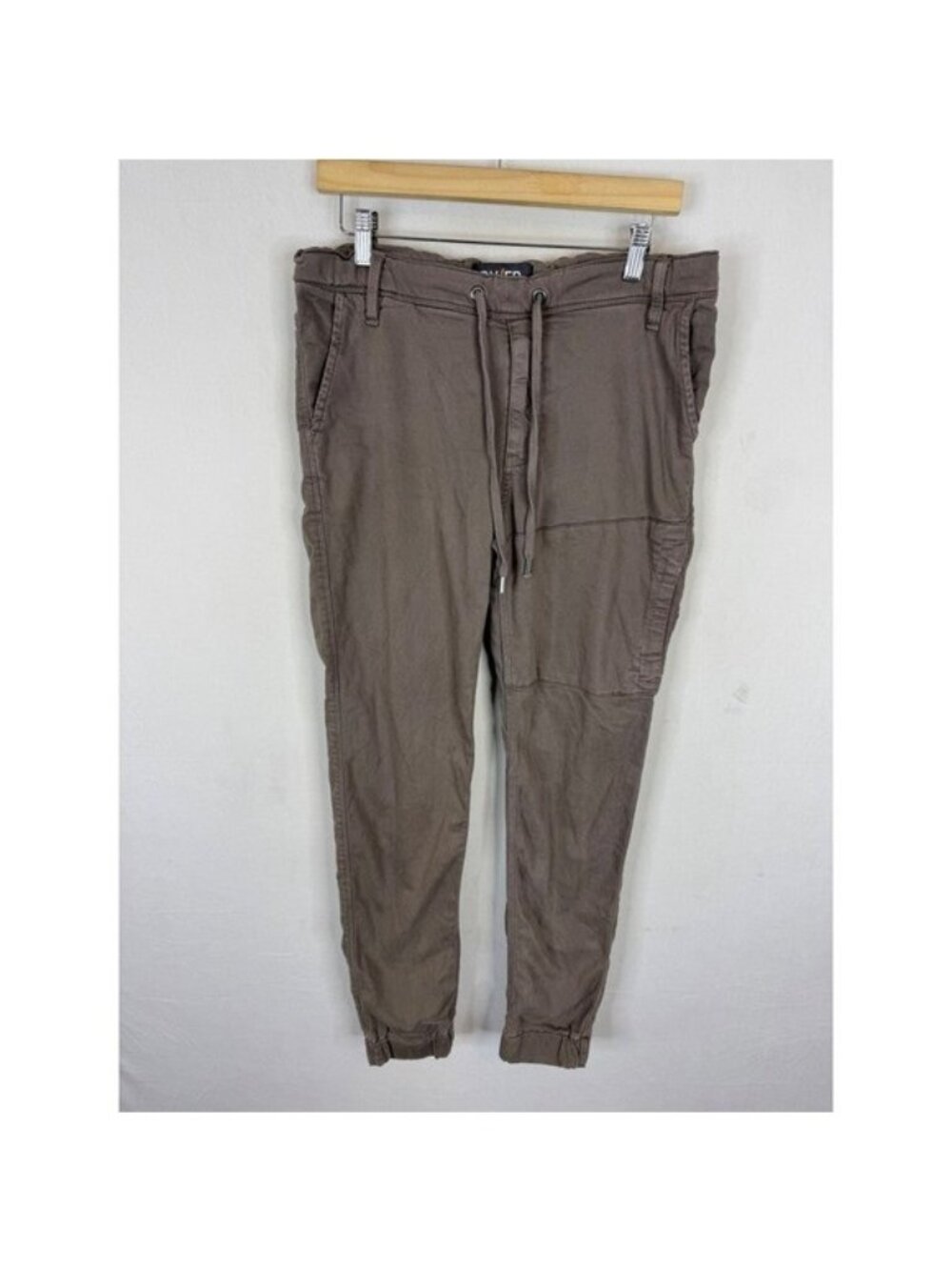 DU/ER No Sweat Jogger Brown Slim Fit Nature2X Pants Mens L 34x30